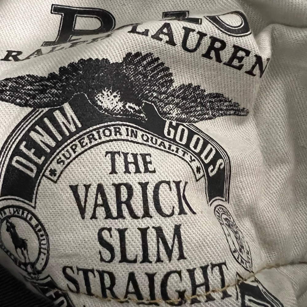 POLO RALPH LAUREN Mens The Varick Slim Straight Jeans - Picture 11 of 14